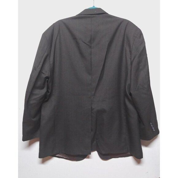 Kilburne and Finch Mens blazer sports coat 48R/W42 Wool Blend grayish brown EUC - Picture 10 of 10